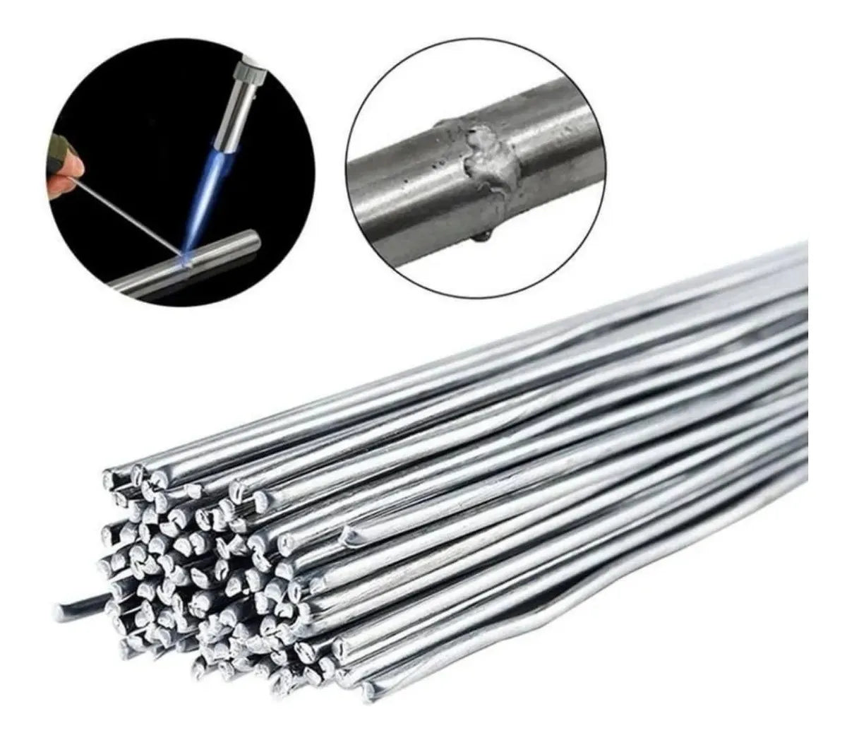 Soldadura De Aluminio Con Fundente (alum-alum O Alum-cobre)