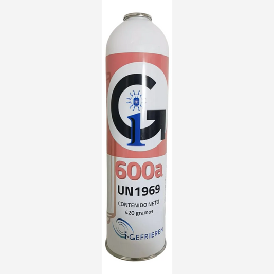 Gas Refrigerante Gefrieren R-600a 420g