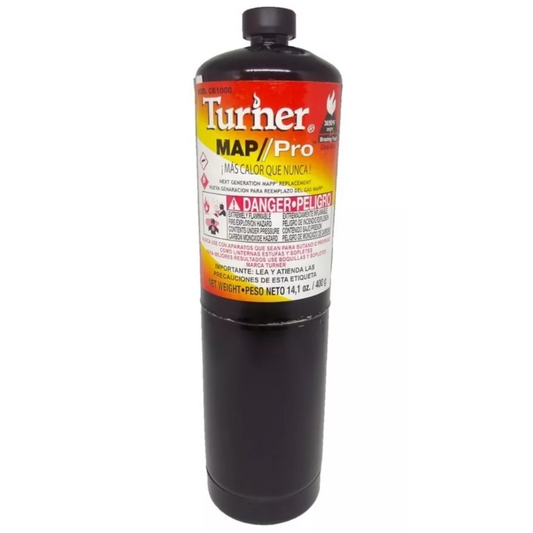 Tanque de Gas MAPP Turner CB1000 – 400g