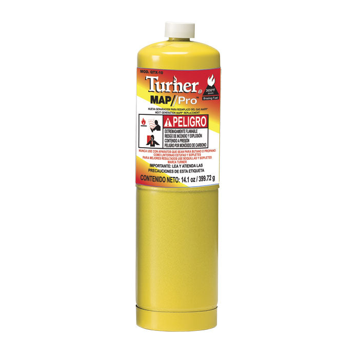 Tanque de Gas MAPP Turner 14.1 oz / 400 g para Soldadura