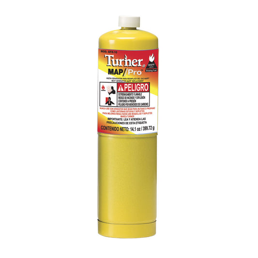 Tanque de Gas MAPP Turner 14.1 oz / 400 g para Soldadura
